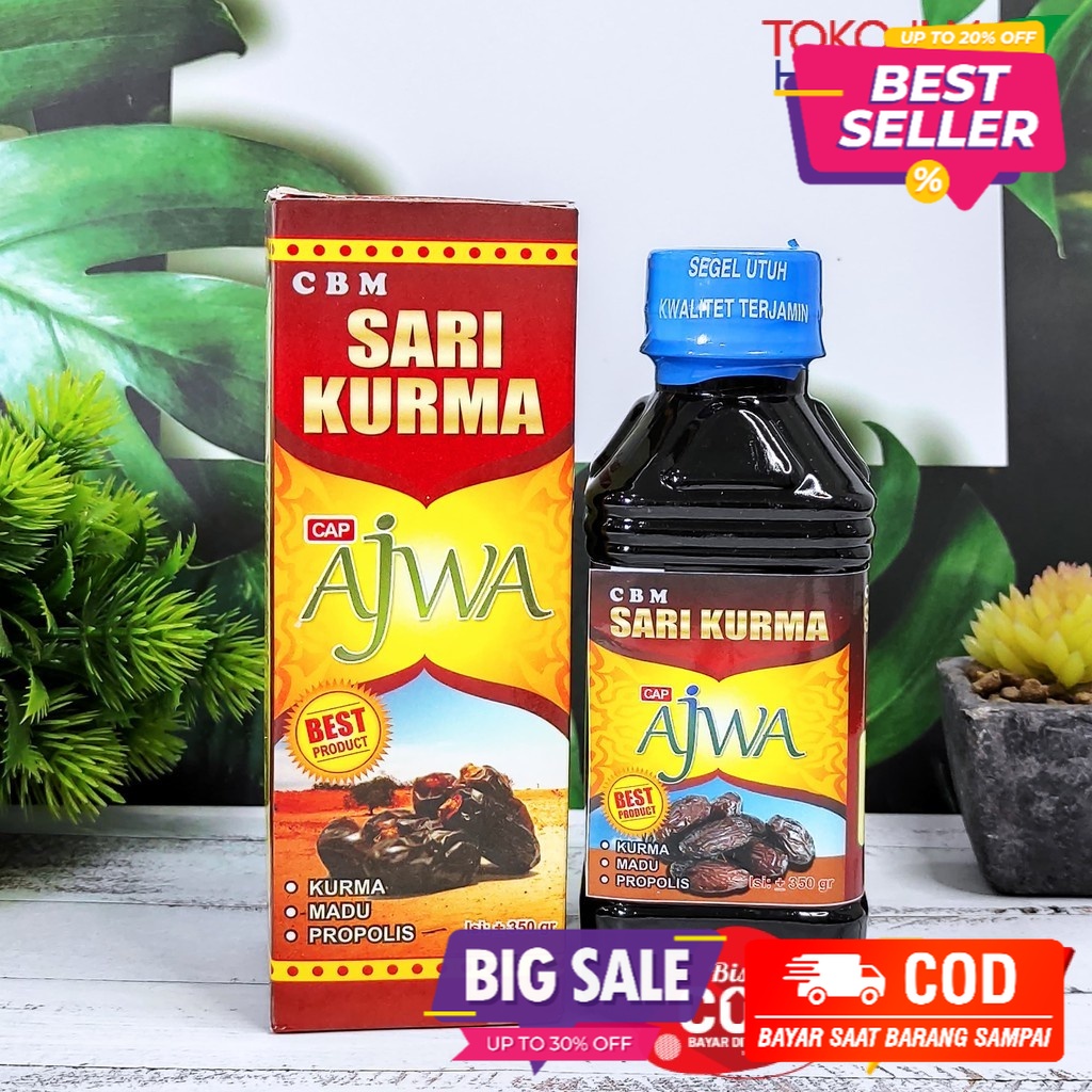 

ORIGINAL Sari kurma ajwa 350 gram