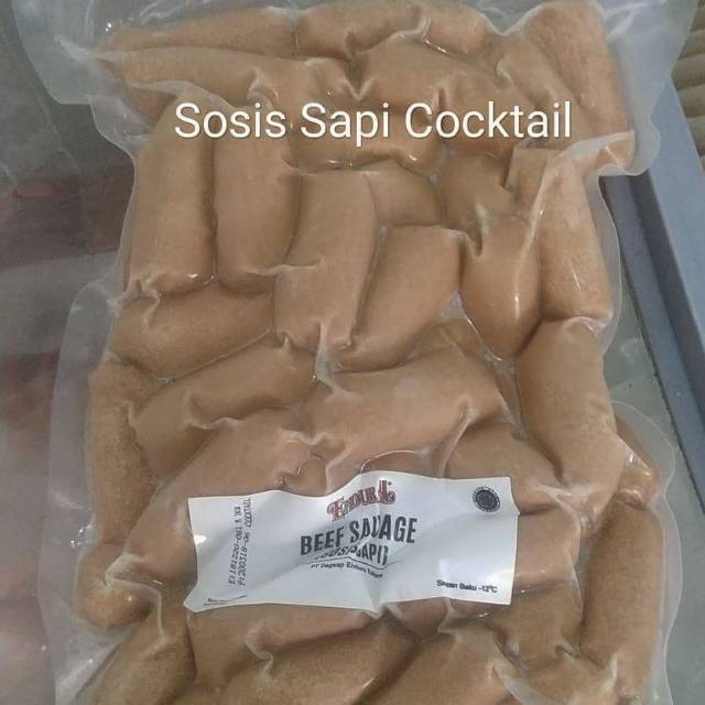 

Endura beef sausage cocktail 1kg