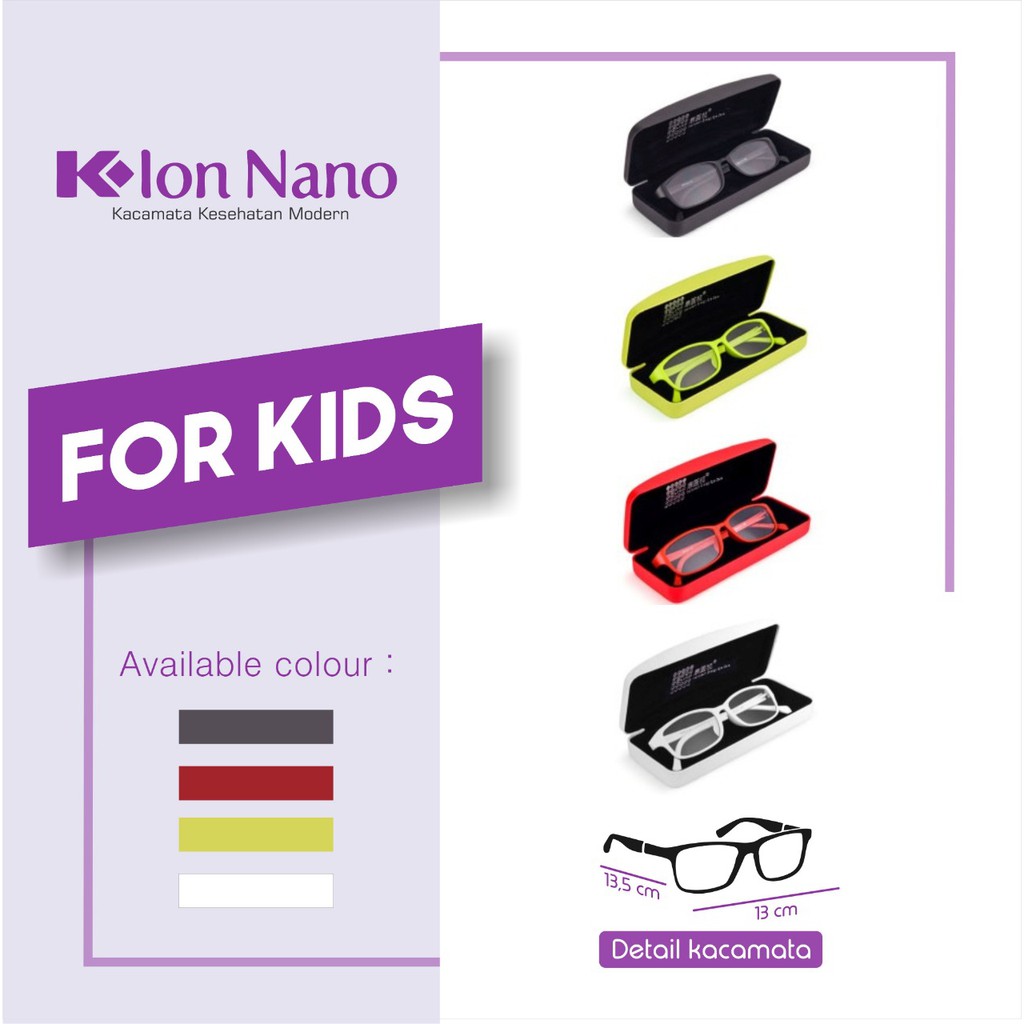 KACAMATA K-ION NANO KIDS / KACAMATA KION NANO ANAK / KACAMATA ANAK KION NANO ASLI / KION NANO ORI