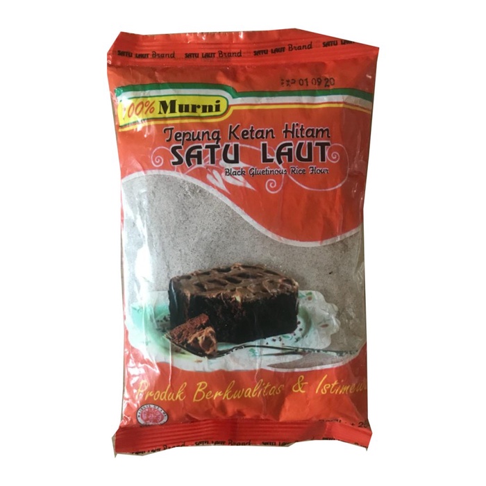 

Ketan-Beras-Tepung- Tepung Ketan Hitam Satu Laut @250 G -Tepung-Beras-Ketan.