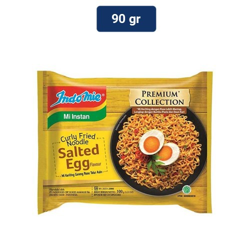 Mi Instant Indomie Keriting Goreng Telur Asin 90 gr