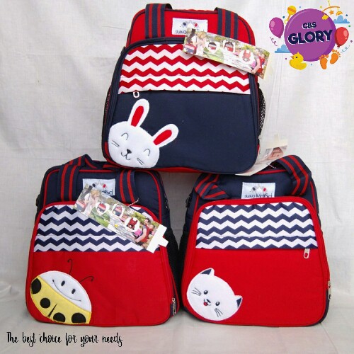 Baby Cute Tas Bayi Kecil/Medium Saku Bordir Animal Series/Diaper Bag