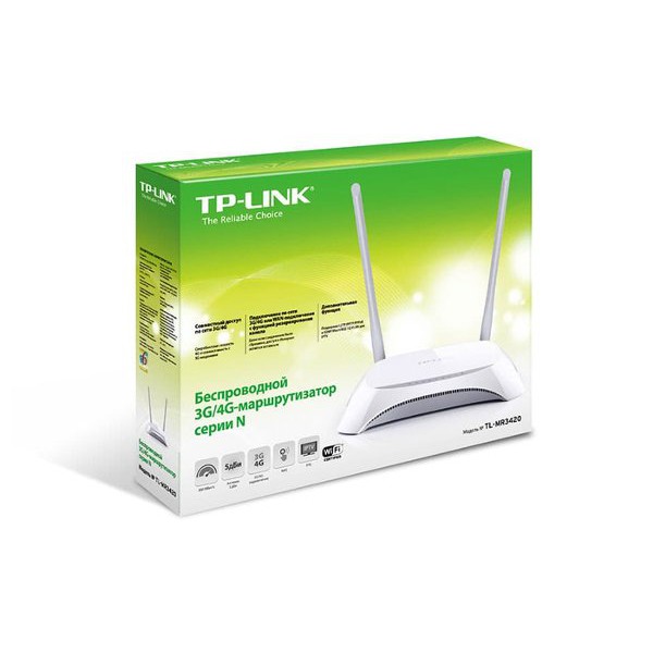 TP - Link 3G 4G Wireless N Router - TL-MR3420-v5