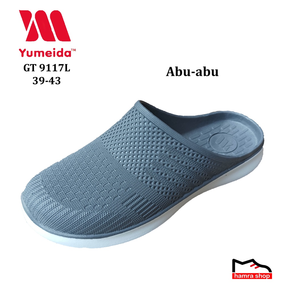 Yumeida GT 9117 L Sepatu Sandal/Sandal Bustong Karet Pria Dewasa dan Remaja 39-43