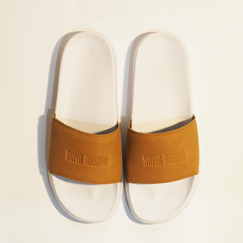 SBgoodlook - Sandal Pria Wanita - Porto Tan - Sandal Slide - Sandal Polos - Sandal Flip Flop Basic - Sandal Santai - Sandal Liburan