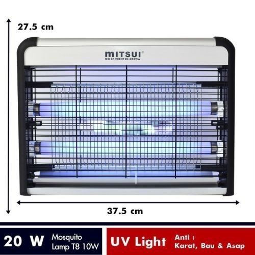 MITSUI Lampu Nyamuk / Insect Killer / Pest Killer 20 Watt MIK 02