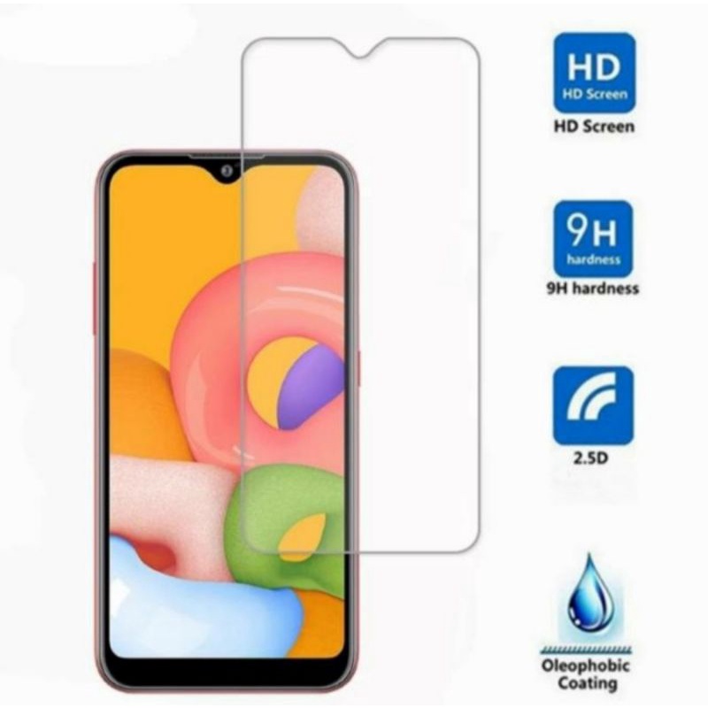 Samsung A01 A01 Core A02 Core tempered glass anti gores kaca bening