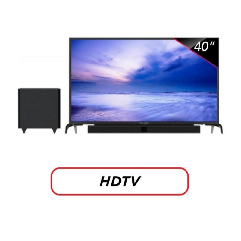 PROMO TV POLYTRON LED TV 40 INC FREE SOUNDBAR