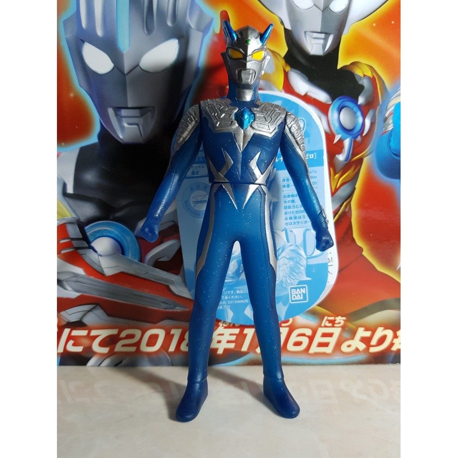 topper ori bandai SP UHS 500 Ultraman Zero Blue Clear Ver