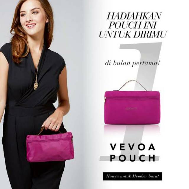 Vevoa pouch Sophie Martin Paris dompet kosmetik