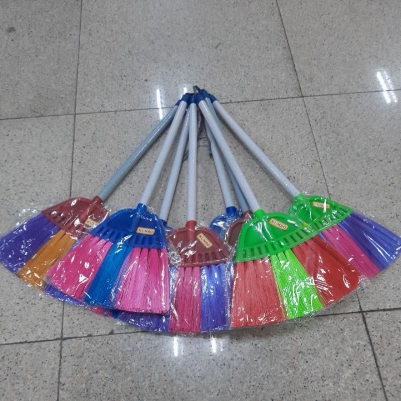 Sapu Plastik Kecil Kumbo / Sapu Senar Kecil / Sapu Senar Gagang Pendek