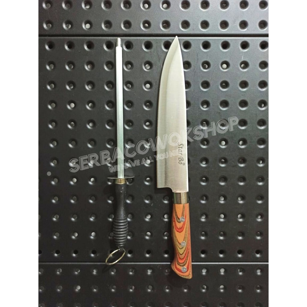 Promo Pisau Dapur 8&quot; Chef Pattern Premium Quality Pisau Sushi Free Asahan 7&quot; Termurah Berkualitas