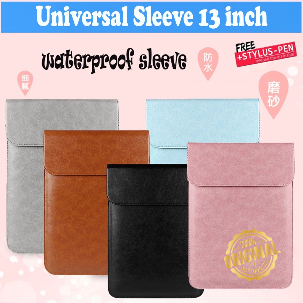 Lenovo Ideapad Flex 5 14 Leather Sleeve Bag Case Cover Pouch Vertical