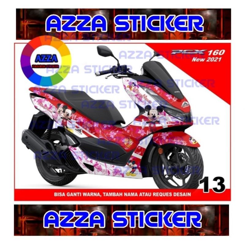 Sticker decal PCX 160 Full Body decal PCX 160 Full body 13