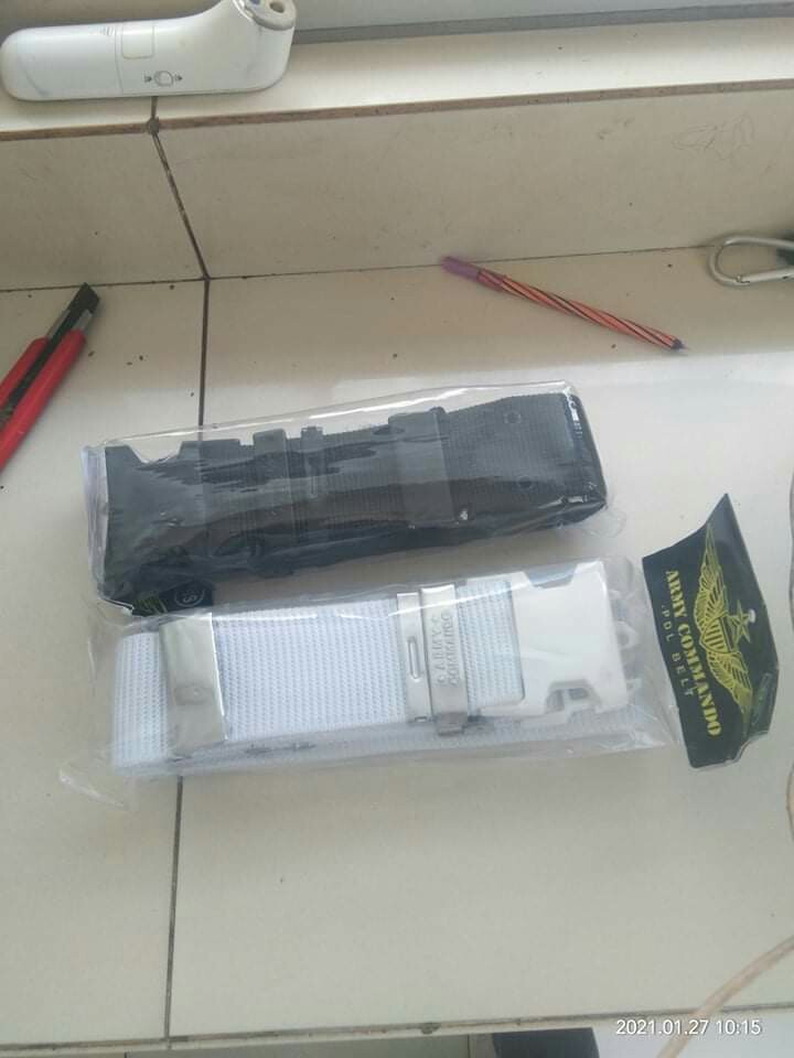 Kopel Commando Kopel Tactical Komando Kopel Tni Satpam Security Ikat Pinggang Militer Tni - Km01