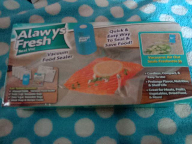 Mini Vacuum Food Sealer / Always Fresh Seal Vac / Usb Rechargable