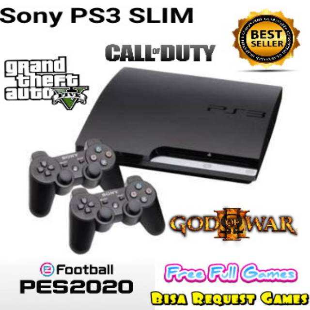 Sony PS 3 Slim Terbaru Segel Void Sony Siap Pakai FULL GAMESMood