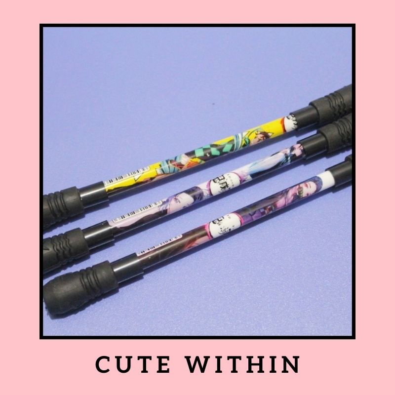 

Pulpen ajaib putar magnet anime demon slayer naruto one piece - SPINNING PEN TINTA HITAM - pena lucu pen gel bolpoin bulpen warna warni unik alat tulis hadiah anak sekolah & kantor stationery cute karakter kartun