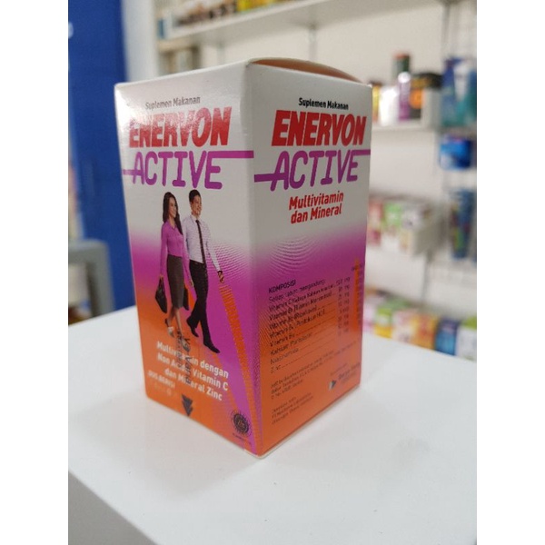 Enervon active 30s / Multivitamin / Daya Tahan Tubuh /Viitamin