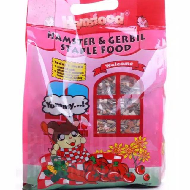 HAMSFOOD pakan hamster dan gerbil staple food