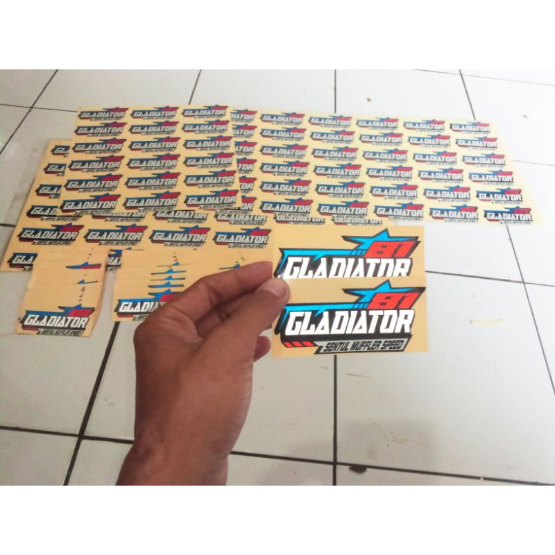 

sticker cutting custom