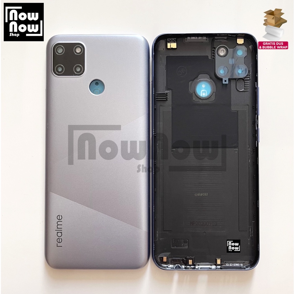 Backdoor Tutup Belakang Baterai Backcover Back Casing Housing Realme C12 RMX2189 Cover Belakang