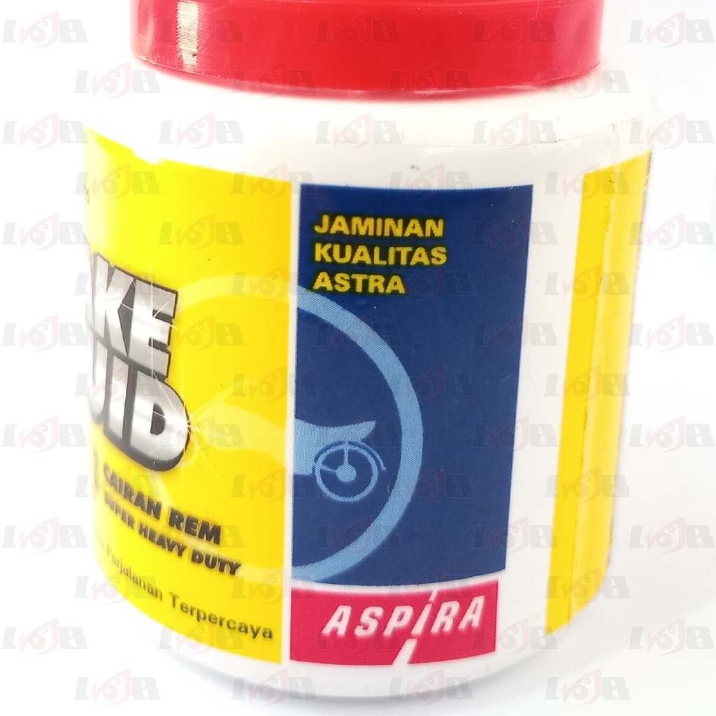 Aspira Oli Minyak Rem DOT 3 50ml Cairan Brake Fluid Cakram Motor