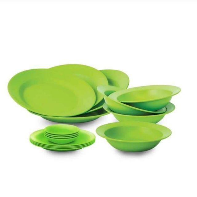 PROMO LAST STOCK Piring Makan set Piastra Moorlife (Piring Set/perlengkapan dapur)