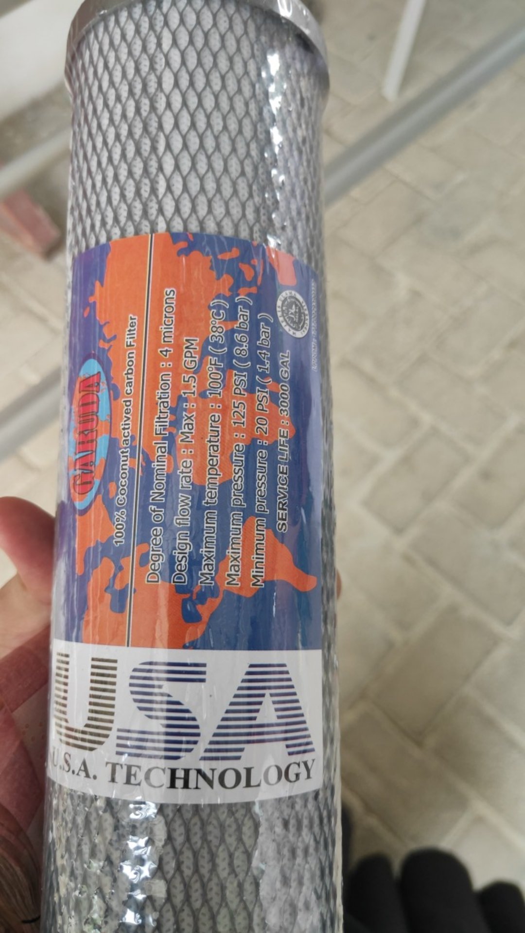 Garuda Usa 10 Inch - Cto Karbon Blok Water Filter