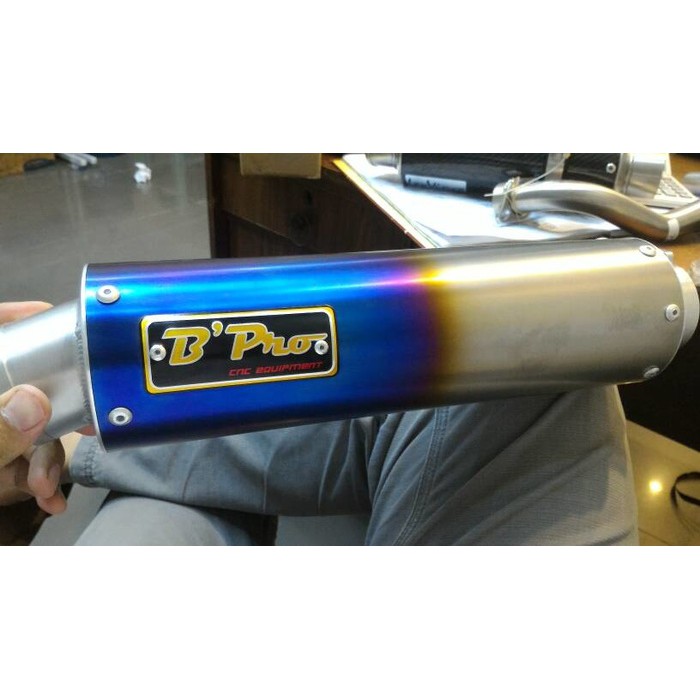 knalpot bpro yamaha r25 TITANIUM