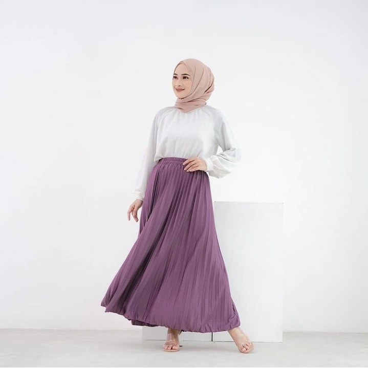 Rok Plisket Premium Jumbo M Fit XXL 100% Original