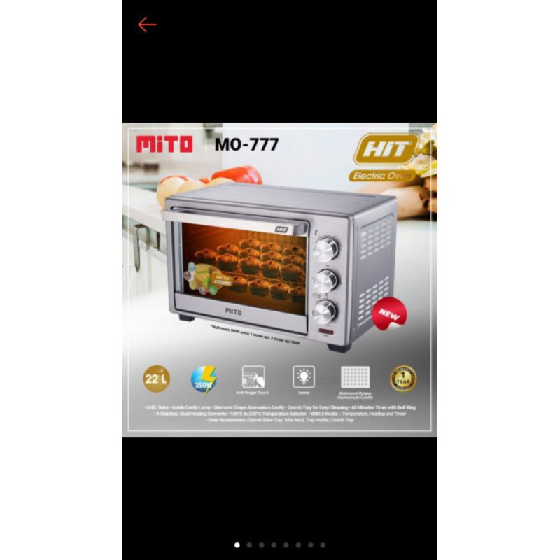 OVEN LISTRIK MITO MO-777