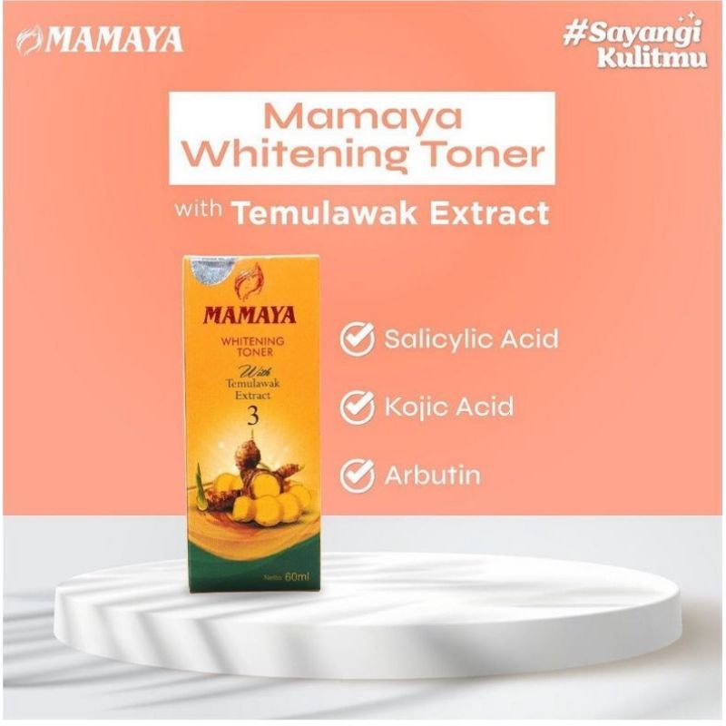 Mamaya Whitening Toner 60ML