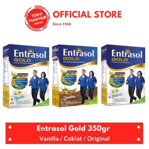 ENTRASOL GOLD 340 GR - SUSU LANSIA