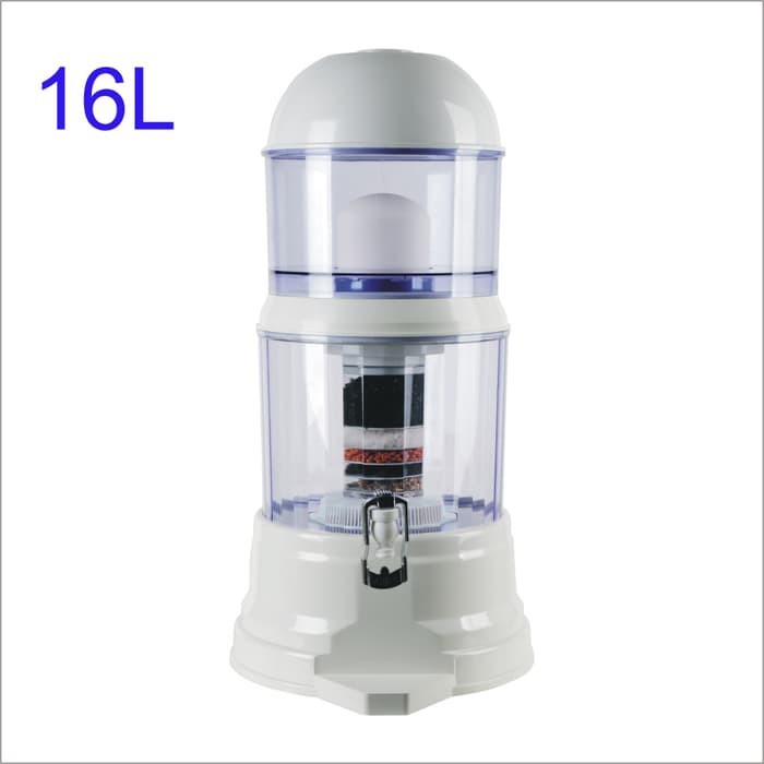 FILTER DISPENSER AIR MINUM + FILTER+ KRAN AQUA 16L SET WATER PURIFIER