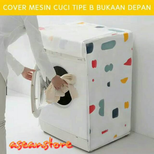Cover Mesin Cuci sarung mesin cuci cover anti air tutup mesin cuci dekorasi mesin cuci