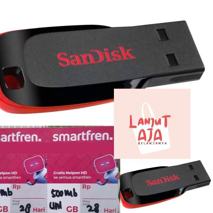Jangan Ketinggalan order..  Flashdisk Sandisk Smart - L1T3