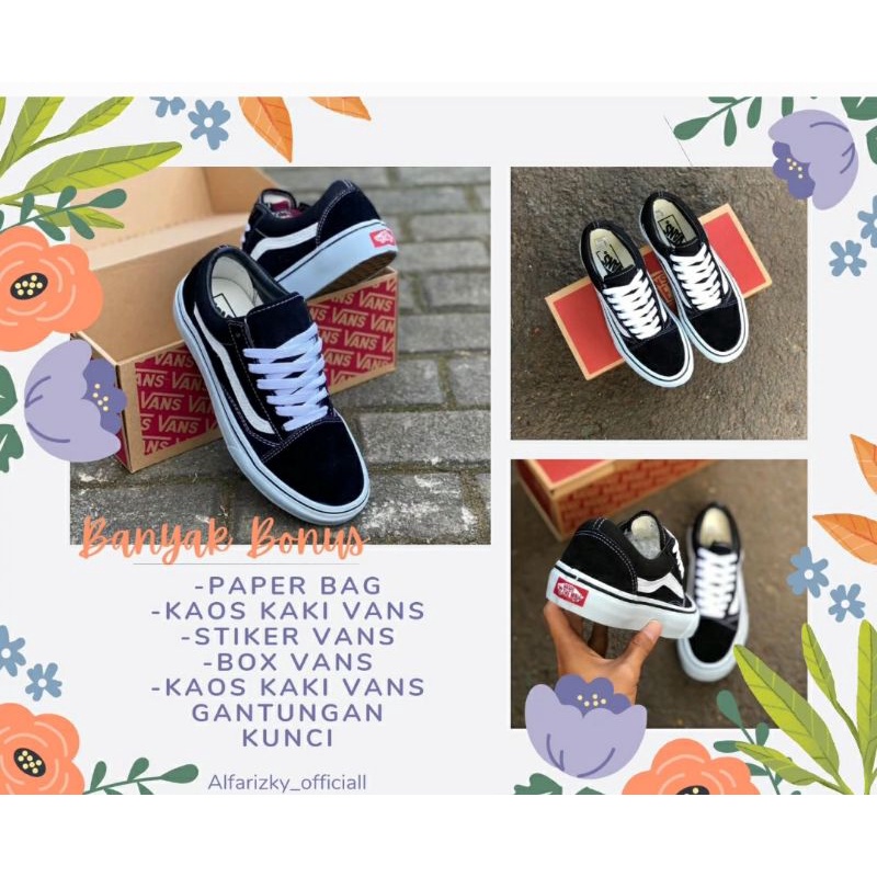 Sepatu Wanita / Sepatu Pria / Sepatu Vans / Sepatu Vans Original / Sepatu vans Old school