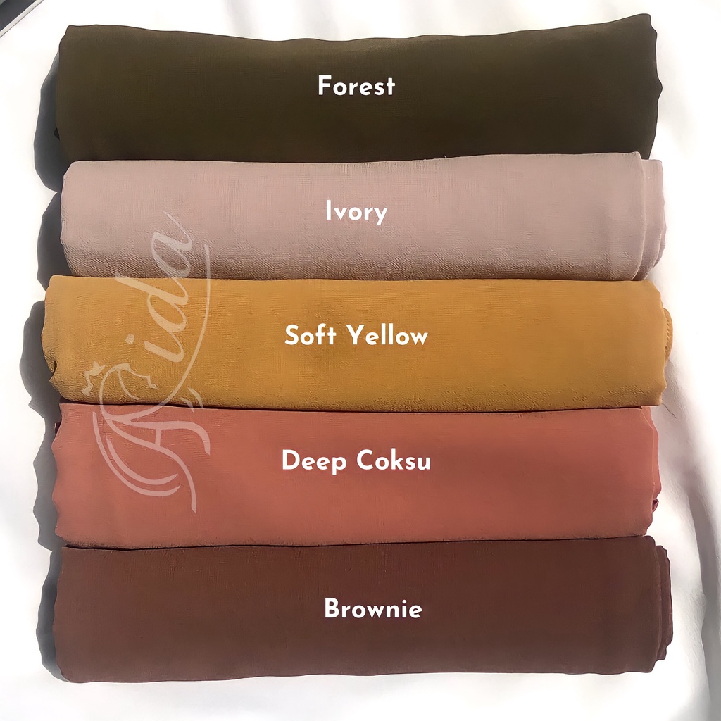 Pashmina Oval Ceruti Original Hijabbyaida