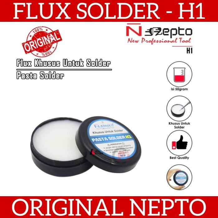 Original NEPTO C1 Pasta Khusus Solder Flux Minyak Best Quality 50gr