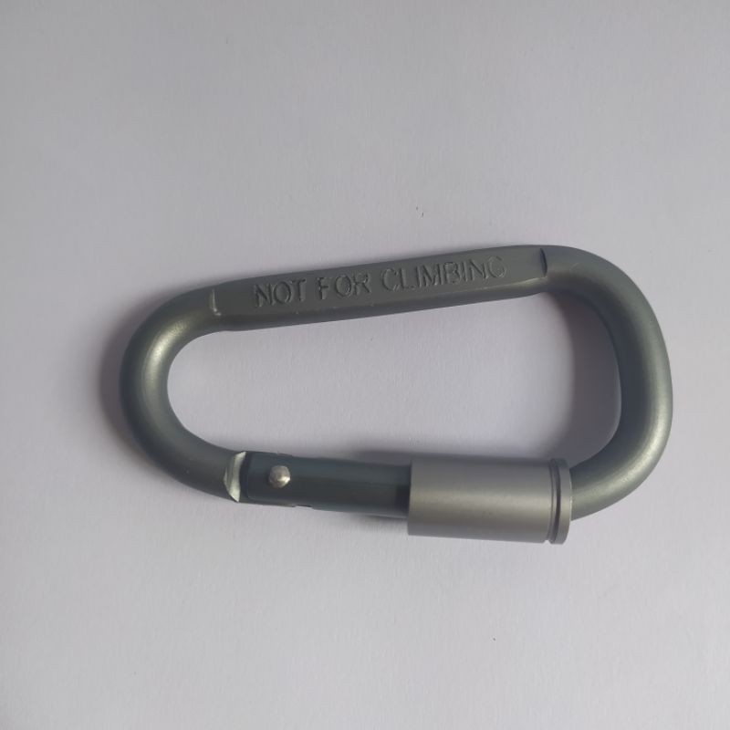 carabiner buckle alumunium