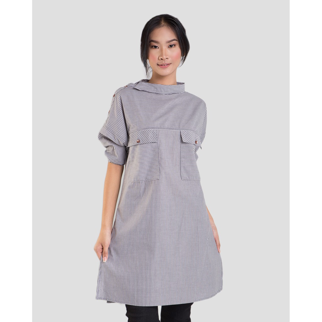 Miyoshi Josei MJ18BL085AJ. Long Line Dress