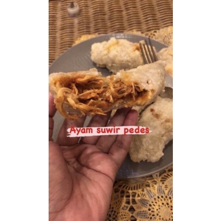 

cireng ayam suir pedas