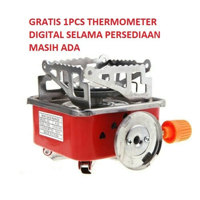 KOMPOR CAMPING GAS PORTABLE MINI KOVAR (Model Kotak) / KOMPOR GAS MINI / KOMPOR GAS PORTABLE
