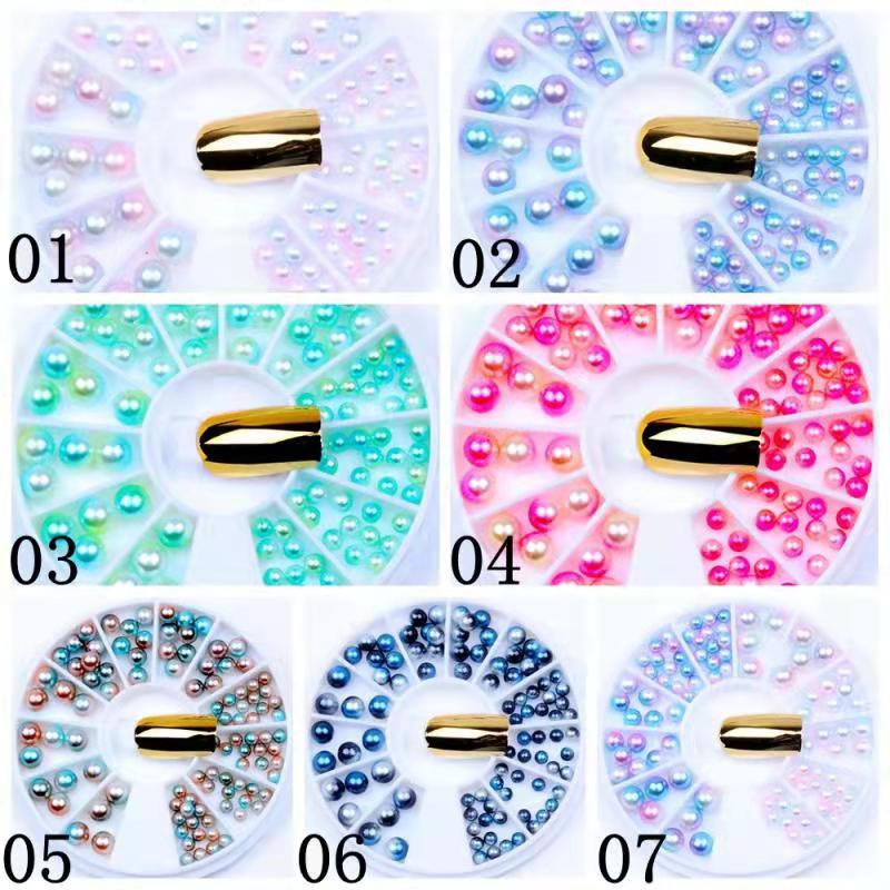 Nail art decoration wheels / Hiasan Kuku Manik Roda Wheel