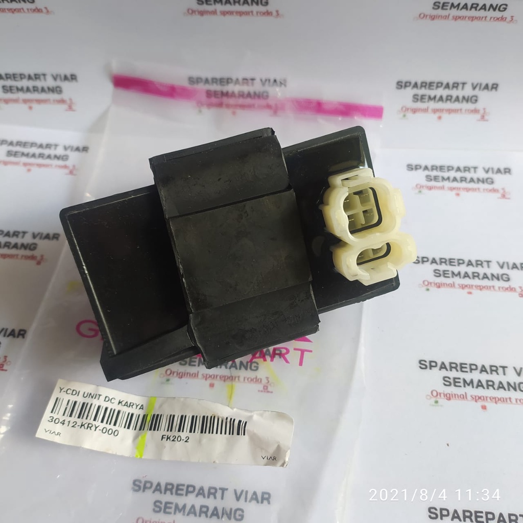 CDI DC VIAR KARYA 150 200 300 CDI CROSS  200 ORIGINAL VIAR / CDI VIAR 200 300 RODA 3 IMPOR -online V