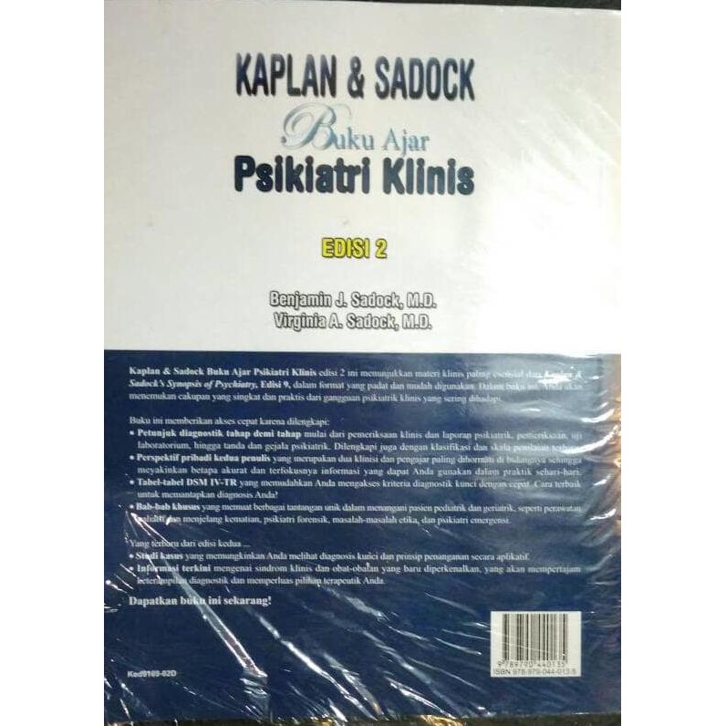 Buku Ajar Psikiatri Klinis Kaplan Dan Sadock Pdf Belajar