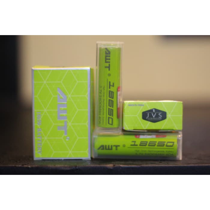 AWT Green Battery 2400mAh 40A Authentic Baterai