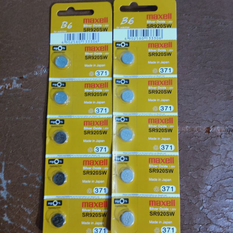 BATERAI MAXELL SR920SW