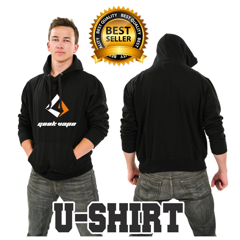 Jaket Sweater Distro Hoodie GEEK VAPE Keren PRIA&WANITA U-SHIRT